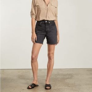 Everlane Black Jean Shorts